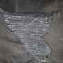 Topshop ladies black ripped effect jeans w30l30 Image 4