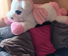 large stuffed toy dog