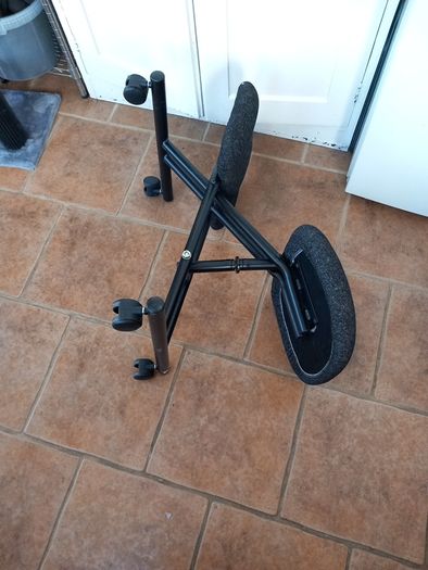 Low Stool On Wheels