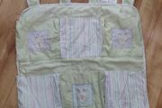 Baby Nursery Cot Tidy Organiser with Pockets 53x53 cm