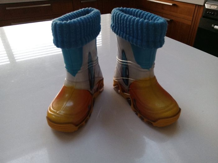 Baby Boys Wellington Boots Size 3