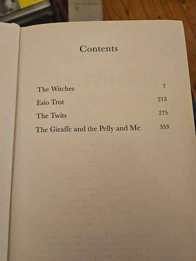 Roald Dahl. 4 Childrens Stories Illustrated By Quentin Blake. Hardback In Good Condition.  See Photos For Same.