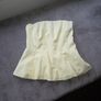 Zara yellow bandeau top uk8 Image 2