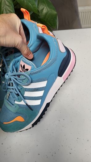 ADIDAS Women's  ZX700 blue mix trainers Sz 8 UK - RRP 149