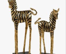 Mindy Browne Zebra Ornaments