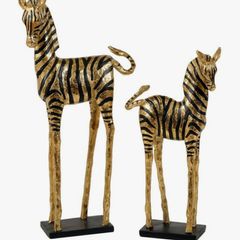 Mindy Browne Zebra Ornaments