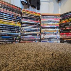 Around 80 DVDs