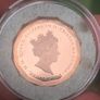 Proof 2021 9ct Rose Gold Elizabeth II Threepence With COA Image 3