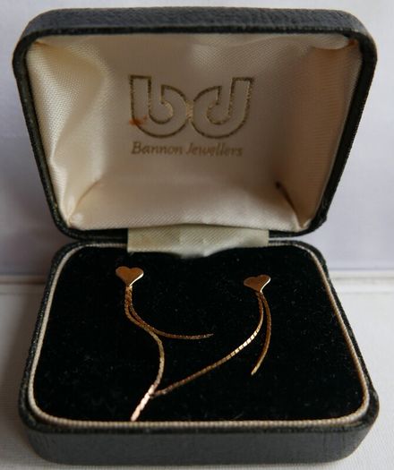9ct Gold 375 Earrings 0,94g
