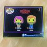 Stranger Things Steve Robin Blacklight Funko Pop 2 Pack Mint Image 4