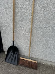 Yard Brush & Shovel
