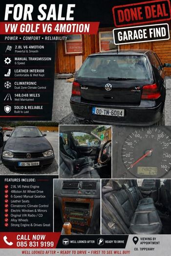 Volkswagen Golf 2000 V6 4MOTION