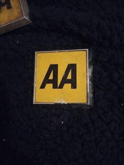 Vintage AA  Car Badge
