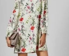 Ted Baker Imane Hedgerow Flowers Tunic Dress - UK 12