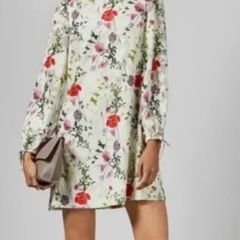 Ted Baker Imane Hedgerow Flowers Tunic Dress - UK 12