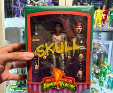 Mighty Morphin Power Rangers skull Super 7 Ultimates
