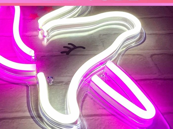Unicorn Neon Light - 3D Novelty Acrylic Unicorn Light for Wall Decor, USB Powered LED Unicorn Signs with Switch, Unicorn Neon Signs for Bedroom, Kids Room, Party, Christmas, Girls Gift