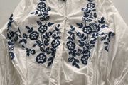 blouse 100% cotton embroidered