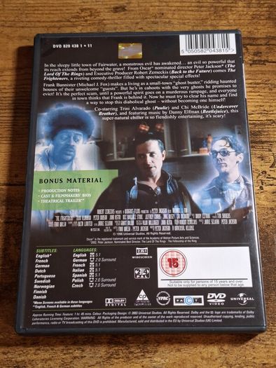 "The Frighteners" (1996) DVD - free standard postage