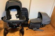 Jane Trider Matrix Light 2 Travel System | Pushchair, Carrycot &amp; Extras