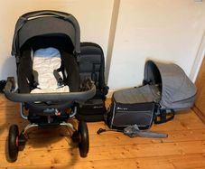 Jane Trider Matrix Light 2 Travel System | Pushchair, Carrycot & Extras