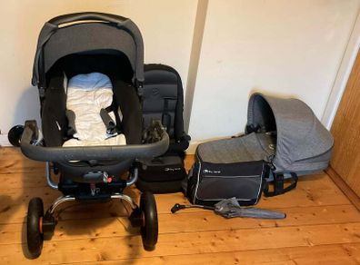 Jane Trider Matrix Light 2 Travel System | Pushchair, Carrycot & Extras