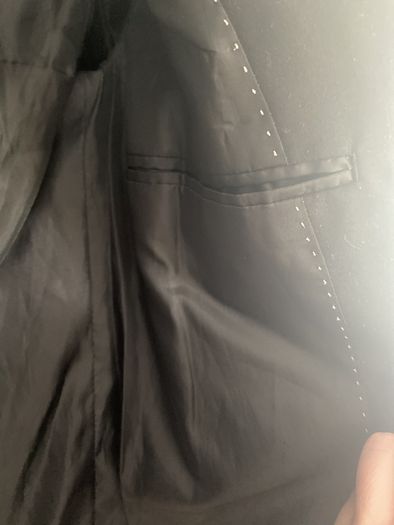 Selected Femme black long blazer