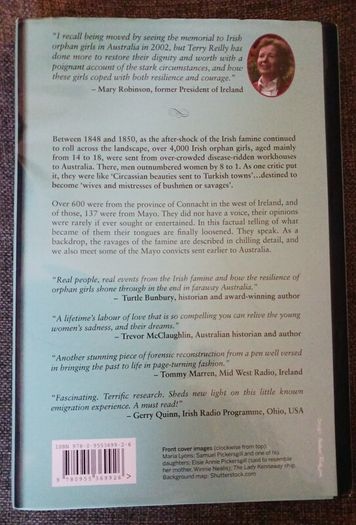 Mayo's Forgotten Famine Girls / Terry Reilly/ 2017/ 1st edition/ Signed dedication