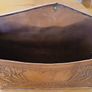 Vintage Handmade Copper Letter Holder Arts and Crafts Style Late 1950s Image 2
