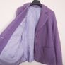 Avalon Lilac Purple Boucle Wool Jacket Blazer 12UK/40EU Image 6