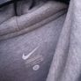 Grey Nike y2k hoodie XL Image 2