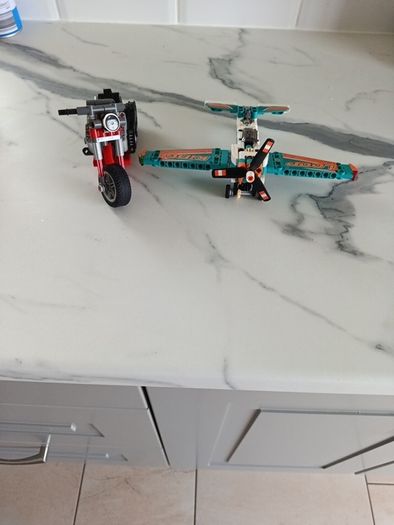 Technic bundle LEGO Technic 42132 Motorcycle LEGO Technic 42117 Race Plane
