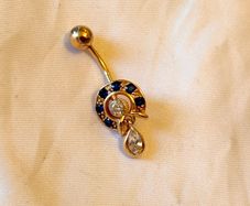gold piercing 585
