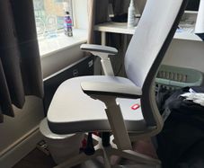 X22 Ergonomic Posture Office Chair with Mesh Back - Adjustable Lumbar Support - Seat Slide - grey