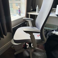 X22 Ergonomic Posture Office Chair with Mesh Back - Adjustable Lumbar Support - Seat Slide - grey