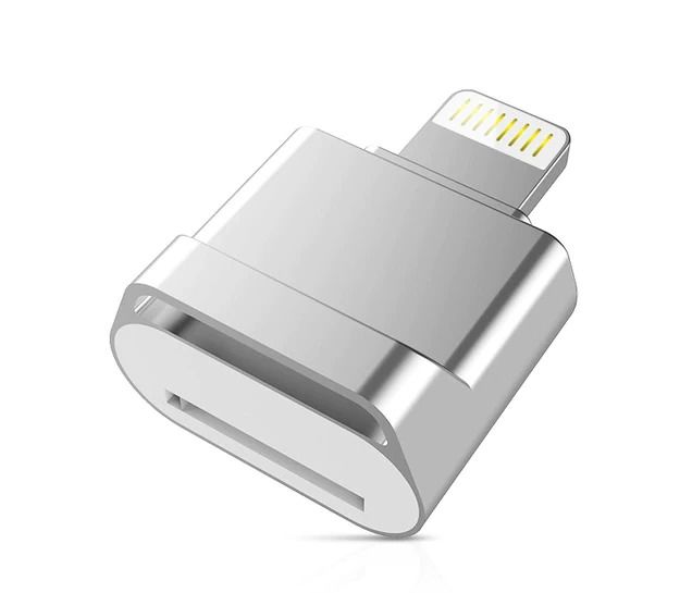 Aluminium Alloy Apple Lightning (8 Pin) OTG TF (Micro SD/SDSC/SDHC/SDXC) Mini Card Reader Adapter (Brand New/Warranty)