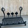 Bespoke hand made solid iron fire insert Image 3