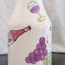 Vintage Wine Fund Hand-Painted Ceramic Bottle Coin Bank / Money Jar 24cm Image 3