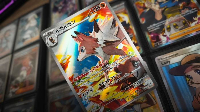 Lycanroc ! Illustration Rare ! from Battle Partners Set ! 2025 ! Japanese Pokemon Card !