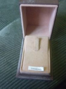 Vintage jewellery  ring box