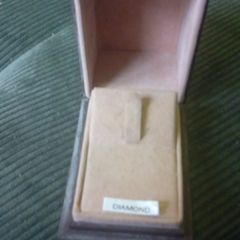 Vintage jewellery  ring box