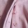 Designer Dusty Pink Tailored Coat Image 4