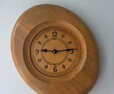 Irish Beech Wood Wall Clock