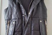 Jacket/ZARA Sleeveless Hooded Jacket-Vest/... Colour Black .. Price Drop