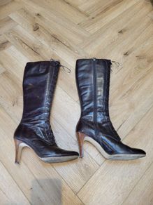 100% leather boots M&S size 5