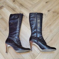 100% leather boots M&S size 5