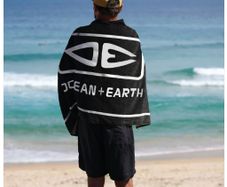 Ocean and Earth Priority Beach Towel