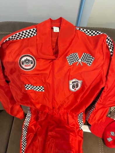 costume. Racing clothes. Unisex. Size suits S/M/L