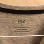M&S soft grey T-shirt (medium) Image 2