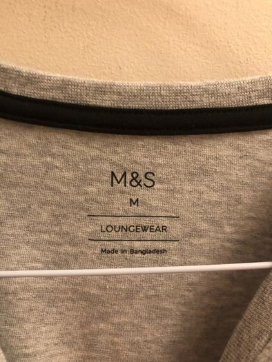 M&S soft grey T-shirt (medium)